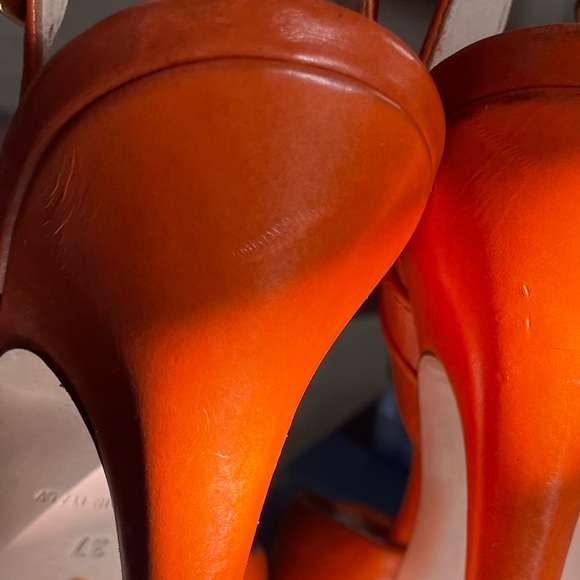 PRADA Platform Pumps. 🧡 - Picture 5 of 16